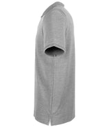 Henbury Modern Fit Cotton Piqué Polo Shirt | Heather Grey thumbnail 3