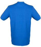 Henbury Modern Fit Cotton Piqué Polo Shirt | Royal Blue thumbnail 2