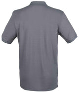 Henbury Modern Fit Cotton Piqué Polo Shirt | Steel Grey thumbnail 2