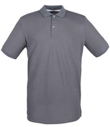Henbury Modern Fit Cotton Piqué Polo Shirt | Steel Grey thumbnail 1