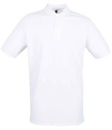 Henbury Modern Fit Cotton Piqué Polo Shirt | White thumbnail 1