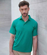 Henbury Heavy Poly/Cotton Piqué Polo Shirt | Jade thumbnail 2