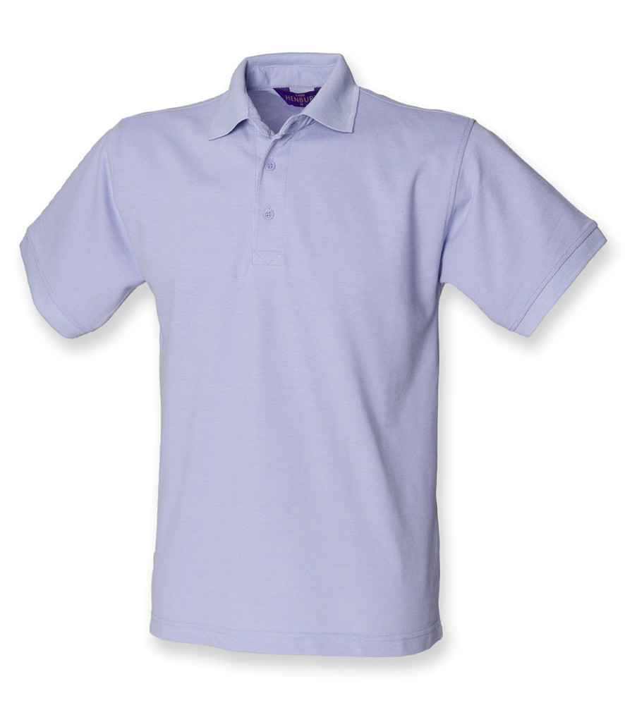 Henbury Heavy Poly/Cotton Piqué Polo Shirt | Lavender