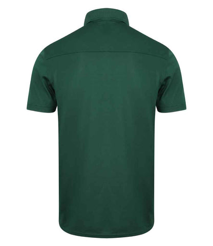 Henbury Slim Fit Stretch Microfine Piqué Polo Shirt