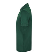 Henbury Slim Fit Stretch Microfine Piqué Polo Shirt | Bottle Green thumbnail 3