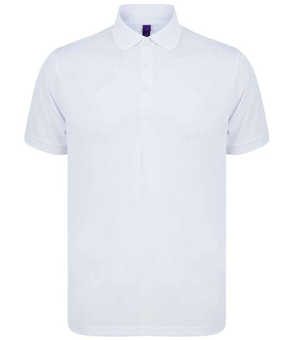 Henbury Recycled Polyester Piqué Polo Shirt