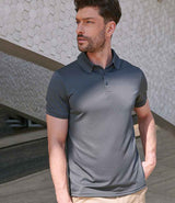 Henbury Recycled Polyester Piqué Polo Shirt | Charcoal thumbnail 1