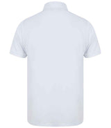 Henbury Recycled Polyester Piqué Polo Shirt | White thumbnail 4