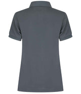 Henbury Ladies Recycled Polyester Polo Shirt | Charcoal thumbnail 3