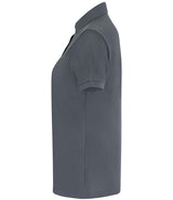 Henbury Ladies Recycled Polyester Polo Shirt | Charcoal thumbnail 4
