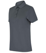 Henbury Ladies Recycled Polyester Polo Shirt | Charcoal thumbnail 5