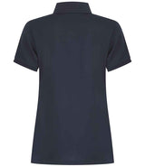 Henbury Ladies Recycled Polyester Polo Shirt | Navy thumbnail 3