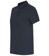 Henbury Ladies Recycled Polyester Polo Shirt | Navy thumbnail 4