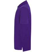 Henbury Coolplus® Wicking Piqué Polo Shirt | Bright Purple thumbnail 3