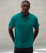 Henbury Coolplus® Wicking Piqué Polo Shirt | Bright Jade thumbnail 1