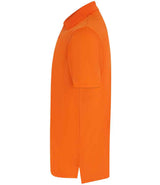 Henbury Coolplus® Wicking Piqué Polo Shirt | Bright Orange thumbnail 3