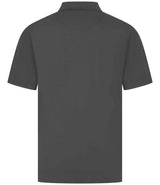Henbury Coolplus® Wicking Piqué Polo Shirt | Charcoal thumbnail 2