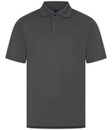Henbury Coolplus® Wicking Piqué Polo Shirt | Charcoal thumbnail 1