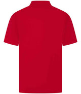 Henbury Coolplus® Wicking Piqué Polo Shirt | Classic Red thumbnail 2