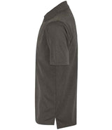 Henbury Coolplus® Wicking Piqué Polo Shirt | Heather Charcoal thumbnail 3