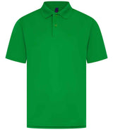 Henbury Coolplus® Wicking Piqué Polo Shirt | Kelly Green thumbnail 1