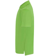 Henbury Coolplus® Wicking Piqué Polo Shirt | Lime Green thumbnail 3