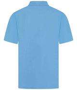 Henbury Coolplus® Wicking Piqué Polo Shirt | Mid Blue thumbnail 3