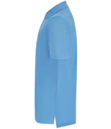 Henbury Coolplus® Wicking Piqué Polo Shirt | Mid Blue thumbnail 4