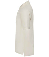 Henbury Coolplus® Wicking Piqué Polo Shirt | Natural thumbnail 4