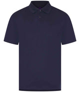Henbury Coolplus® Wicking Piqué Polo Shirt | Oxford Navy thumbnail 1