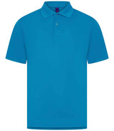 Henbury Coolplus® Wicking Piqué Polo Shirt | Sapphire Blue thumbnail 1