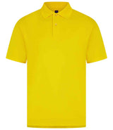 Henbury Coolplus® Wicking Piqué Polo Shirt | Yellow thumbnail 1