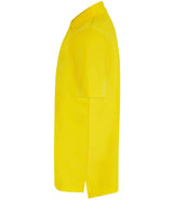 Henbury Coolplus® Wicking Piqué Polo Shirt | Yellow thumbnail 3