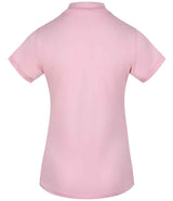 Henbury Ladies Coolplus® Wicking Piqué Polo Shirt | Baby Pink thumbnail 4