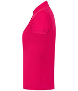 Henbury Ladies Coolplus® Wicking Piqué Polo Shirt | Bright Pink thumbnail 6