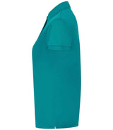 Henbury Ladies Coolplus® Wicking Piqué Polo Shirt | Bright Jade thumbnail 6