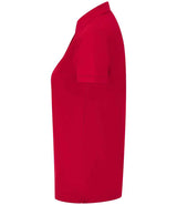 Henbury Ladies Coolplus® Wicking Piqué Polo Shirt | Classic Red thumbnail 3
