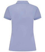 Henbury Ladies Coolplus® Wicking Piqué Polo Shirt | Lavender thumbnail 2