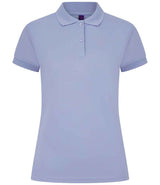 Henbury Ladies Coolplus® Wicking Piqué Polo Shirt | Lavender thumbnail 1