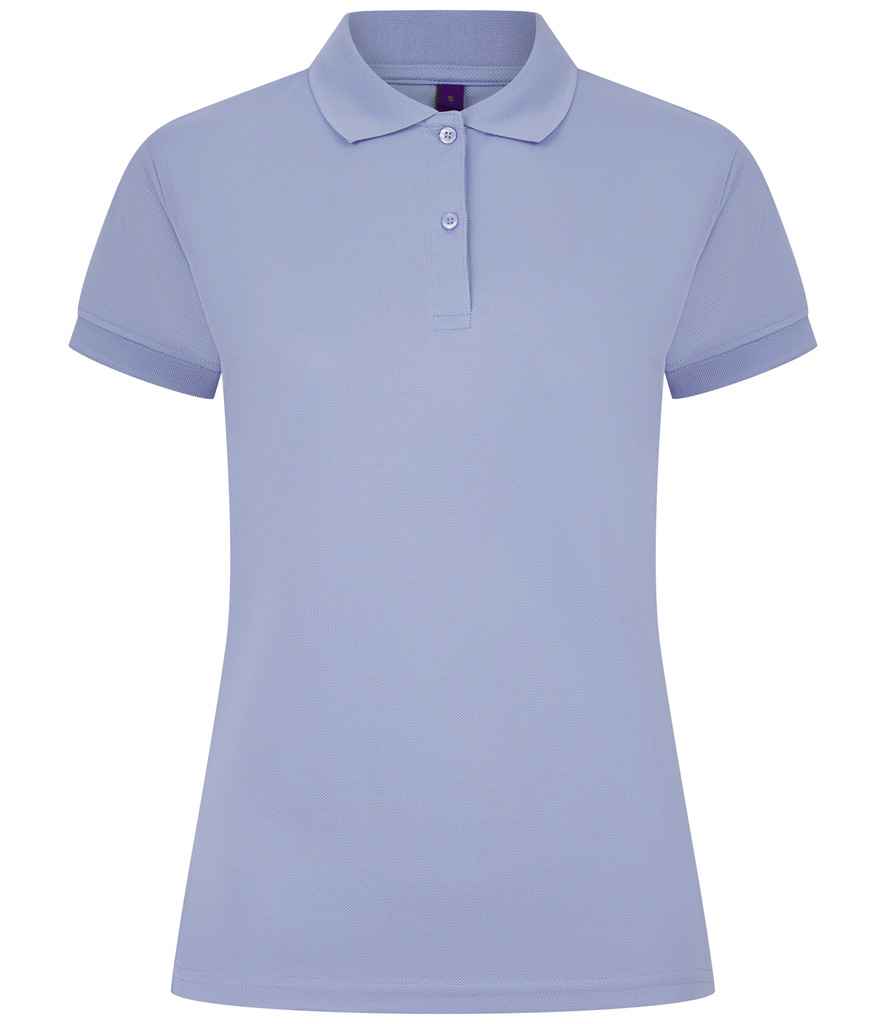 Henbury Ladies Coolplus® Wicking Piqué Polo Shirt | Lavender