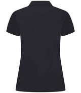 Henbury Ladies Coolplus® Wicking Piqué Polo Shirt | Navy thumbnail 2