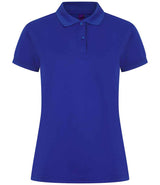 Henbury Ladies Coolplus® Wicking Piqué Polo Shirt | Royal Blue thumbnail 1