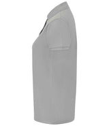 Henbury Ladies Coolplus® Wicking Piqué Polo Shirt | Silver thumbnail 3