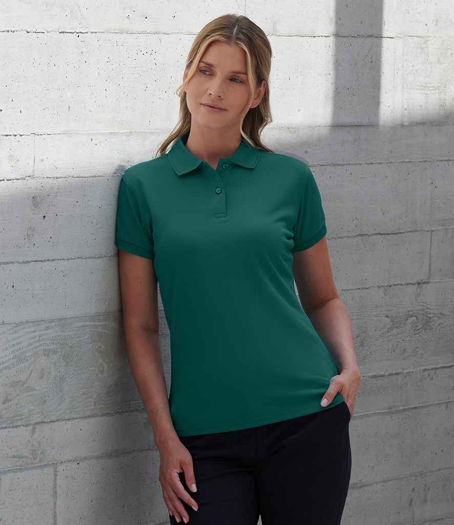 Henbury Ladies Coolplus® Wicking Piqué Polo Shirt | Teal