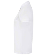 Henbury Ladies Coolplus® Wicking Piqué Polo Shirt | White thumbnail 3