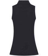 Henbury Ladies Sleeveless Coolplus® Polo Shirt | Navy thumbnail 2