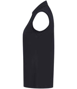 Henbury Ladies Sleeveless Coolplus® Polo Shirt | Navy thumbnail 3