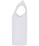 Henbury Ladies Sleeveless Coolplus® Polo Shirt | White thumbnail 5