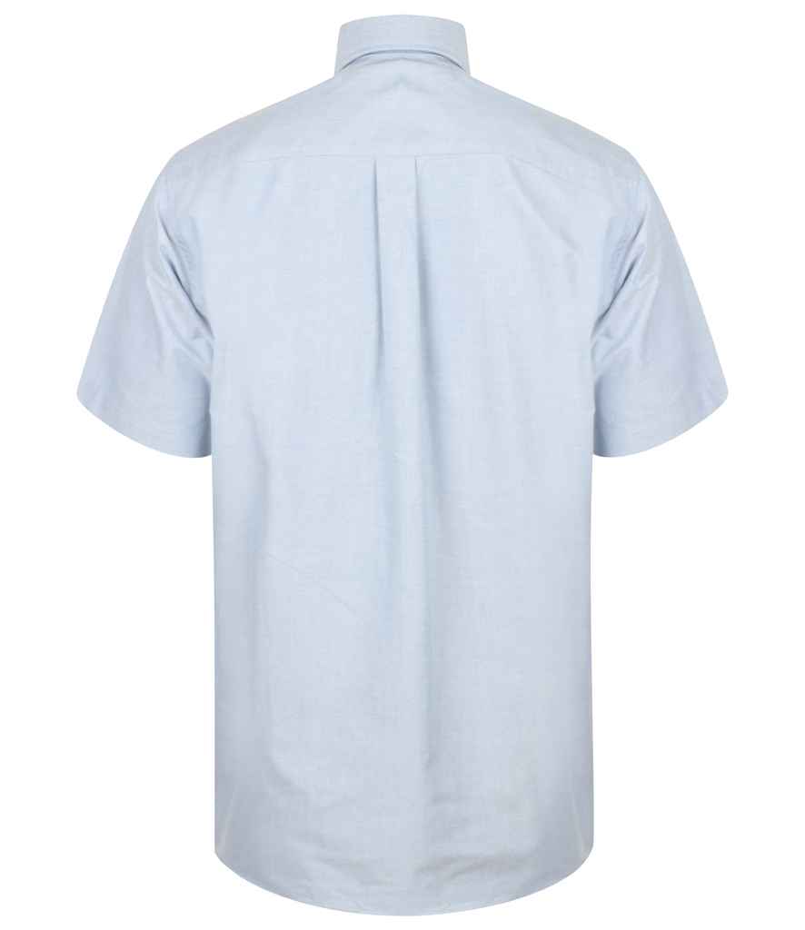 Henbury Short Sleeve Classic Oxford Shirt Henbury Order