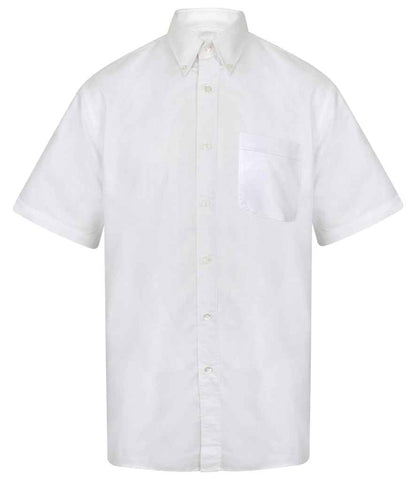 Henbury Short Sleeve Classic Oxford Shirt Henbury Order